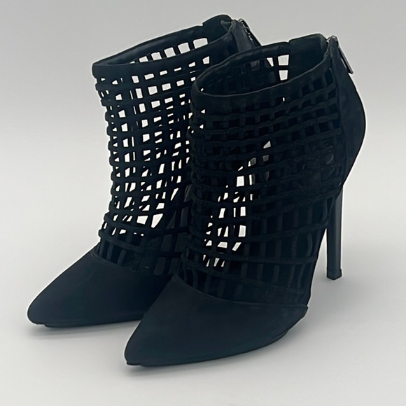 SCHUTZ Women’s Black Ankle Boots Size 9 - Picture 2 of 13